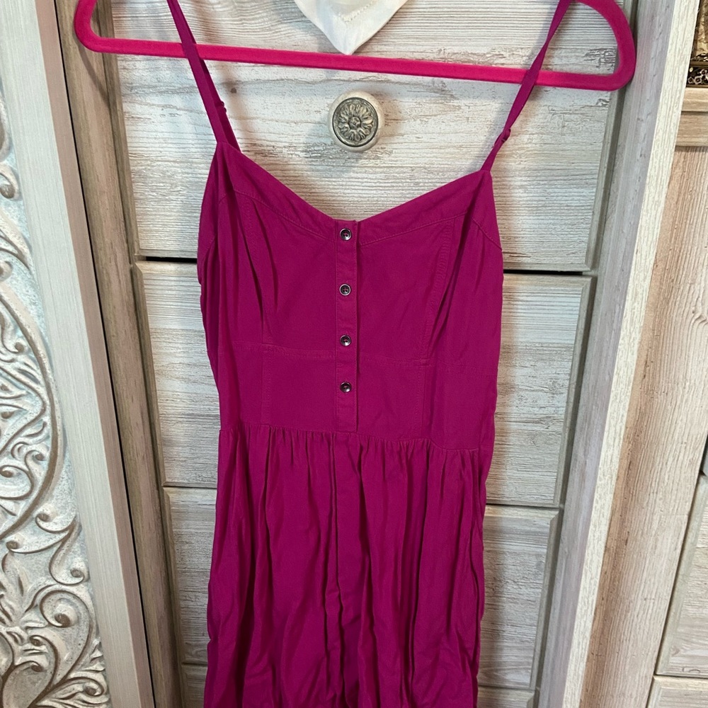 Hot pink/purple party/sundress. Size M. Worn once or twice. Like new condition.